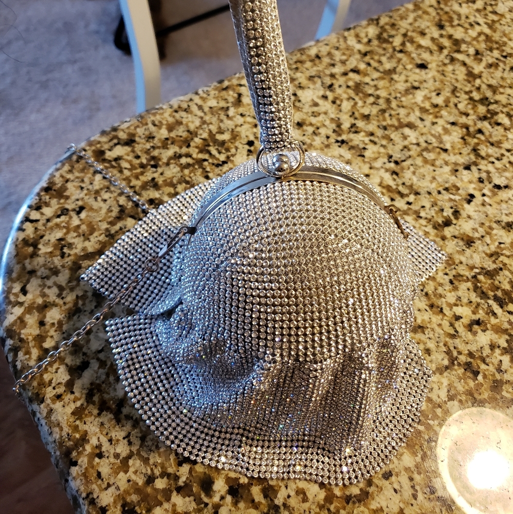 Glimmery Sparkling Rimestone Bag